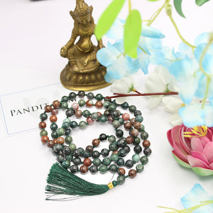 Blood Agate Mala
