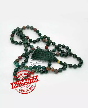 Blood Agate Mala