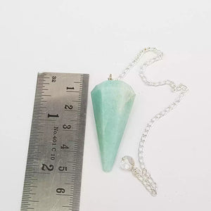 Blue Amazonite Dowsing Pendulum