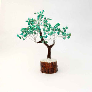 Blue Amazonite Gemstone Tree