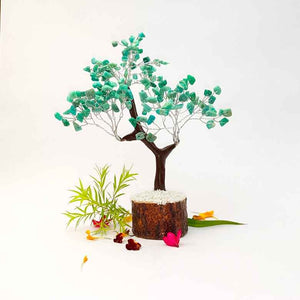 Blue Amazonite Gemstone Tree