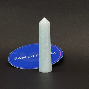 Blue Amazonite Pencil Tower Point