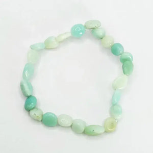 Blue Amazonite Tumble Bracelet