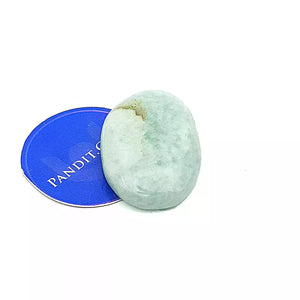 Blue Amazonite Worry Stone