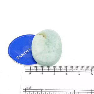 Blue Amazonite Worry Stone