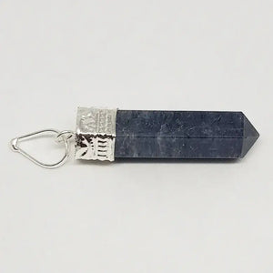 Blue Aventurine Cap Pencil Pendant