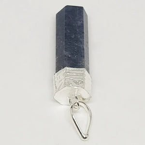 Blue Aventurine Cap Pencil Pendant