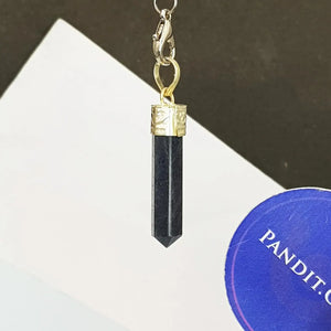 Blue Aventurine Cap Pencil Pendant