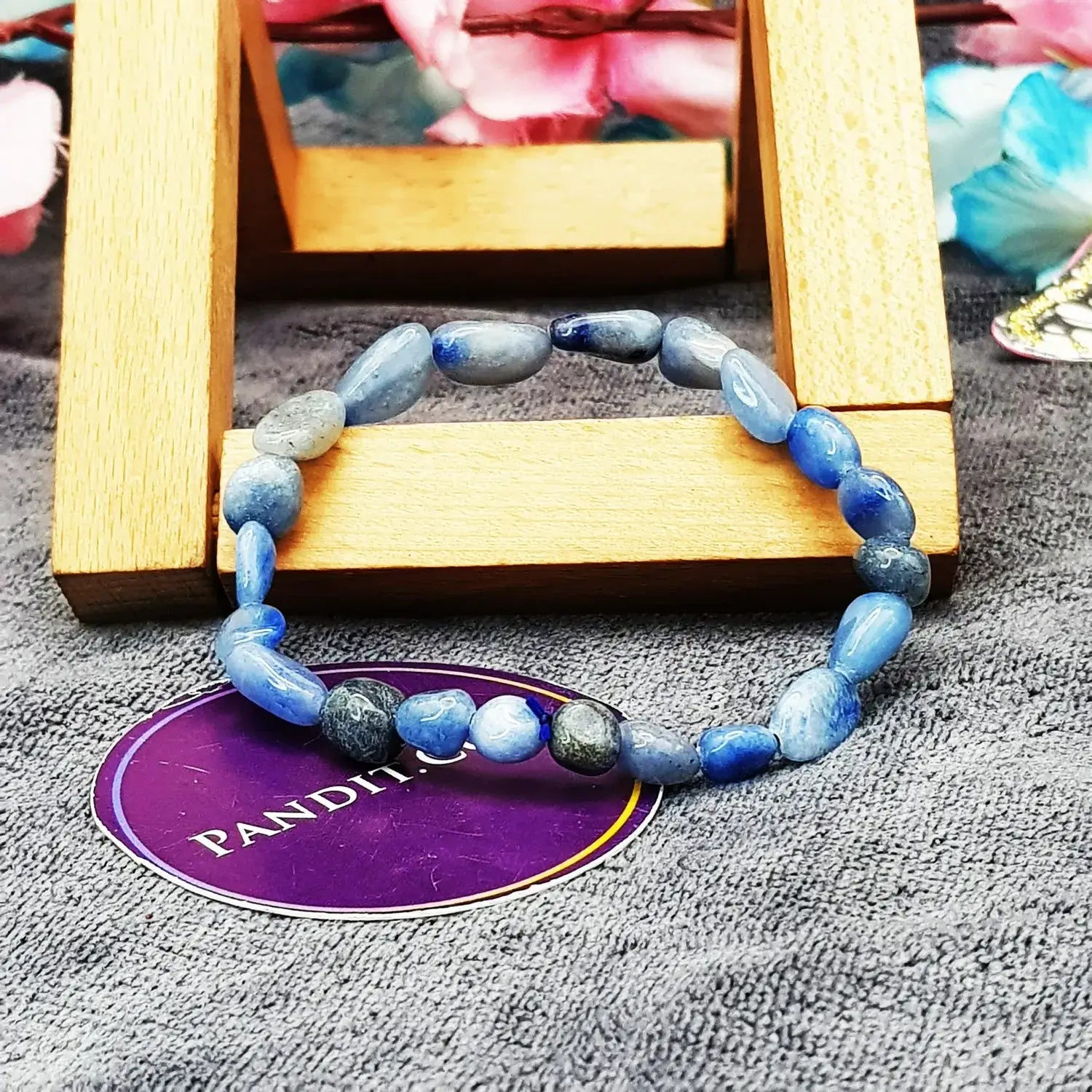 Blue Aventurine Tumble Bracelet
