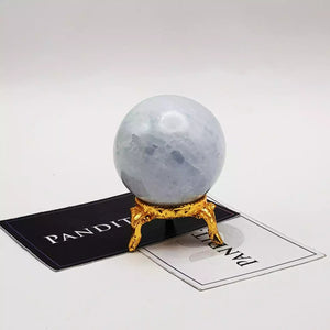 Blue Calcite Crystal Ball