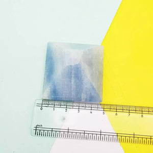 Blue Calcite Crystal Pyramid