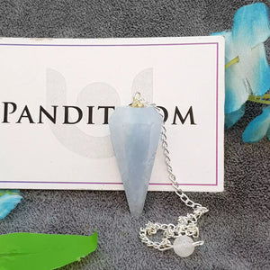 Blue Calcite Dowsing Pendulum