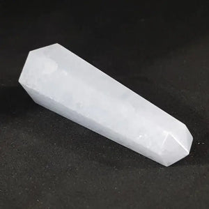 Blue Calcite Pencil Tower Point