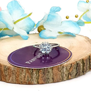 Blue Topaz Adjustable Ring