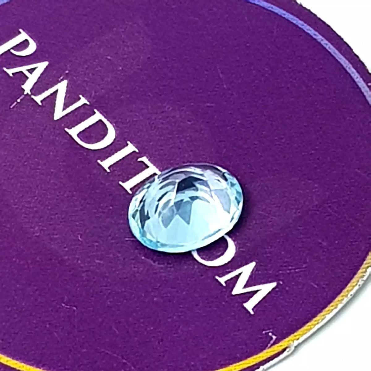 Blue Topaz Gemstone - 3.25 Carat, view 2