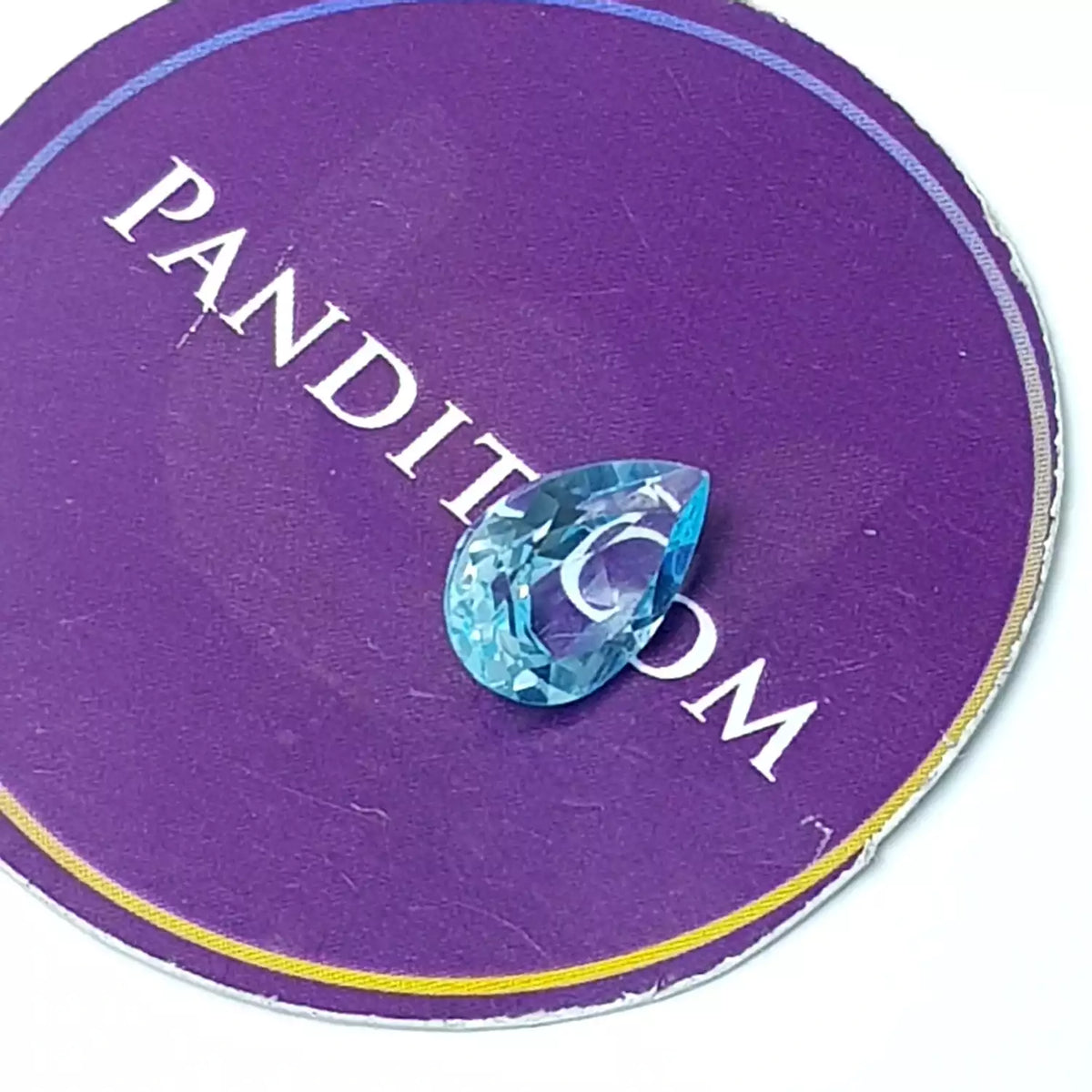 Blue Topaz Gemstone - 4.00 Carat, view 2