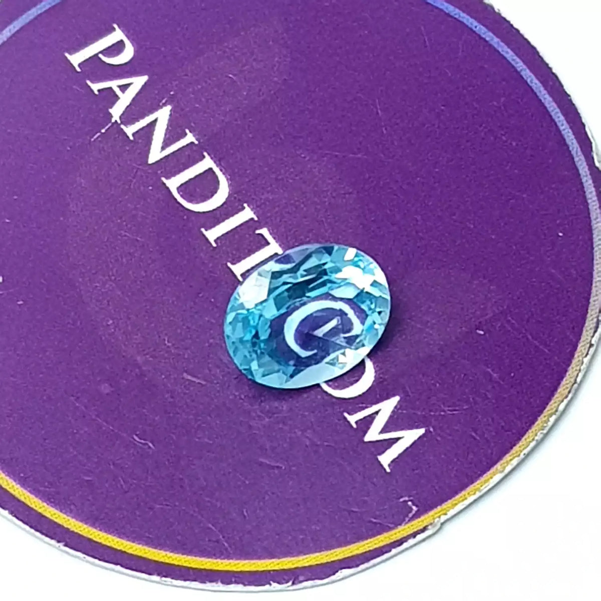 Blue Topaz Gemstone - 4.03 Carat, view 2