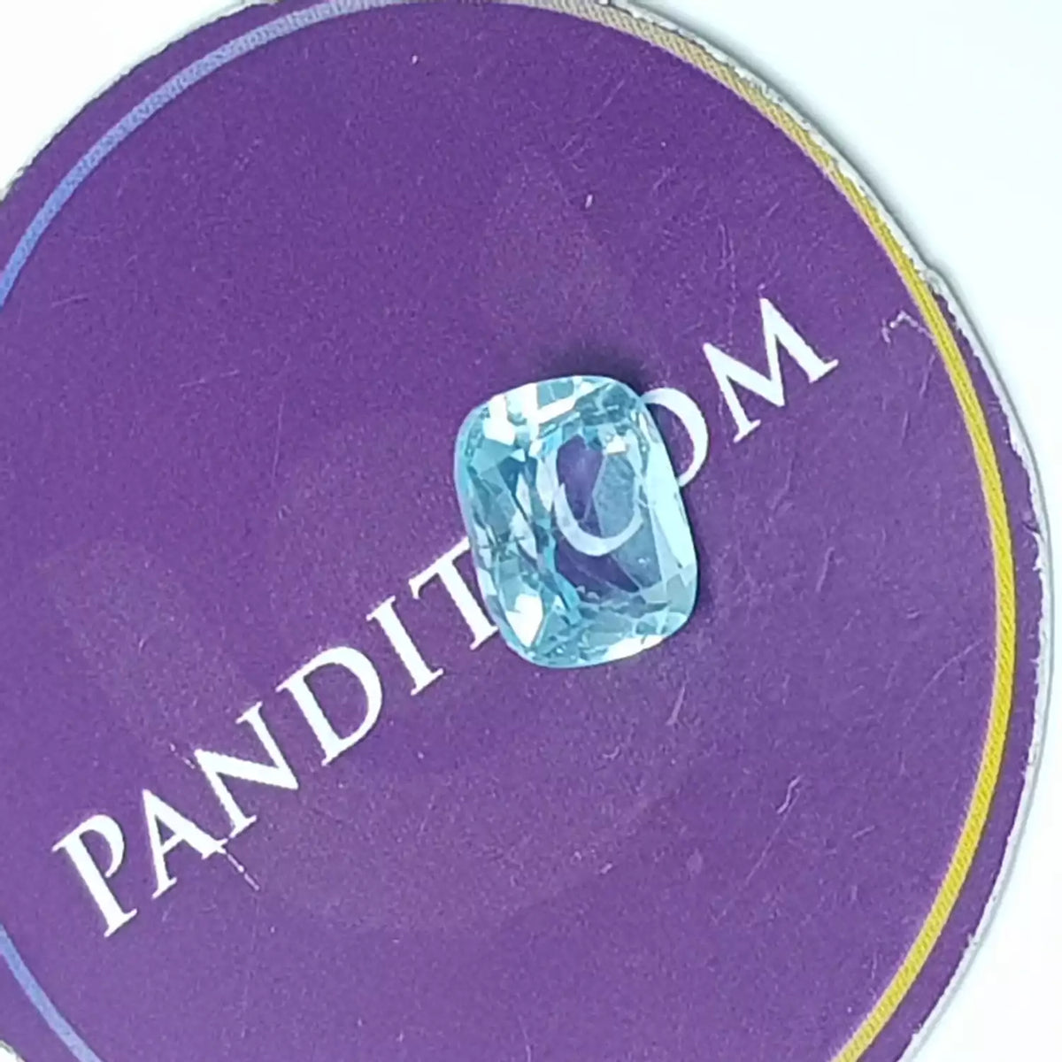Blue Topaz Gemstone - 4.30 Carat, view 2