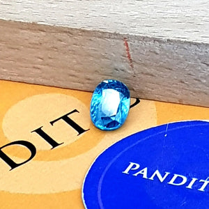Blue Zircon Gemstone