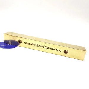 Brass Geopathic Stress Neutralizer Rod Rectangular Cuboid