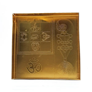 Brass Manjusha Box — packaging and authenticity seal