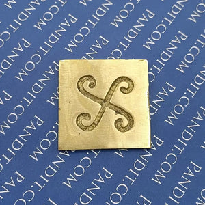 Brass Spiral Block For North-West