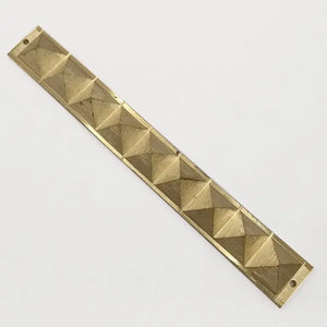 Brass Strip 9 Pyramid Divider