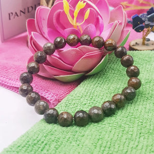 Bronzite Diamond Cut Bracelet