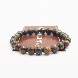 Bronzite Diamond Cut Bracelet