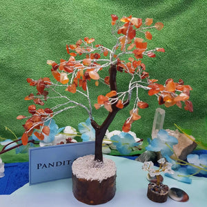 Carnelian Gemstone Tree