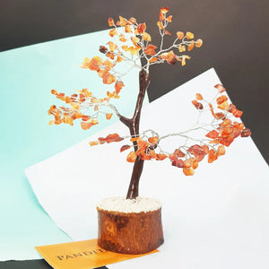 Carnelian Gemstone Tree