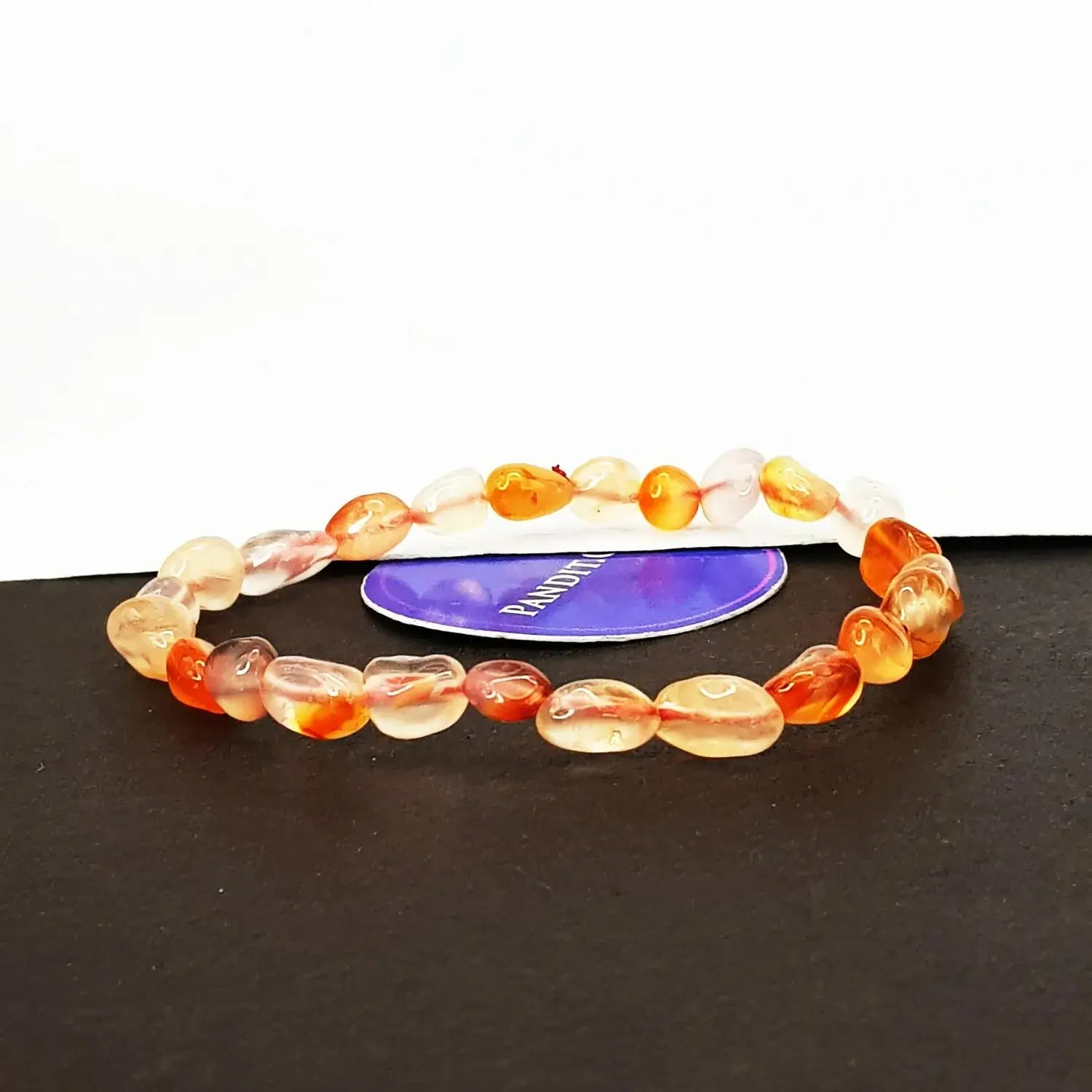Carnelian Tumble Bracelet