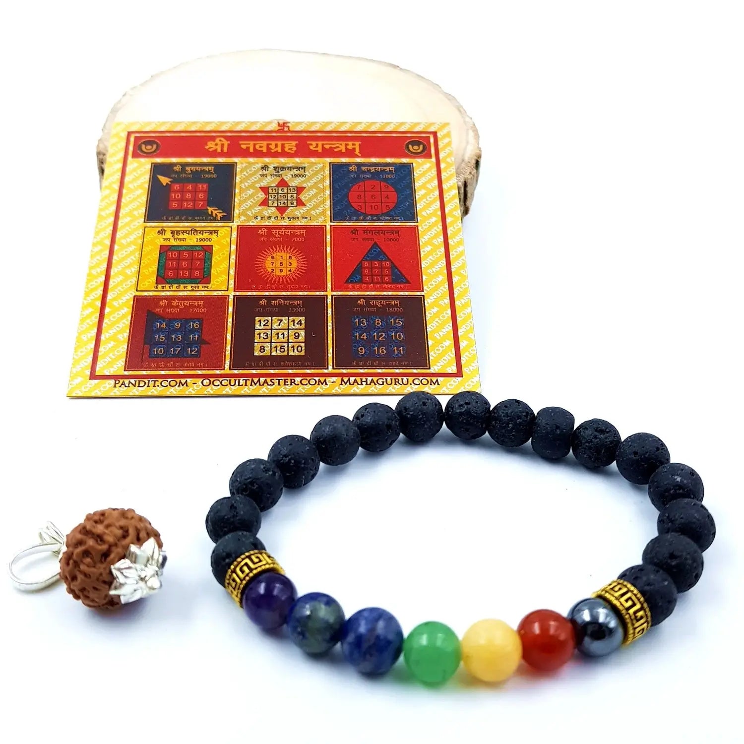Chakra Balancing Combo — close-up detail showing texture and craftsmanship