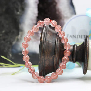 Cherry Quartz Bracelet