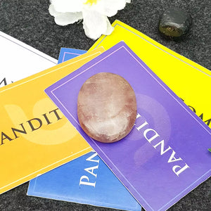 Cherry Quartz Worry Stone