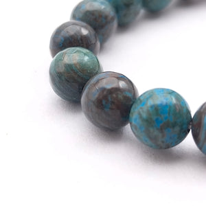 Chrysocolla Diamond Cut Bracelet