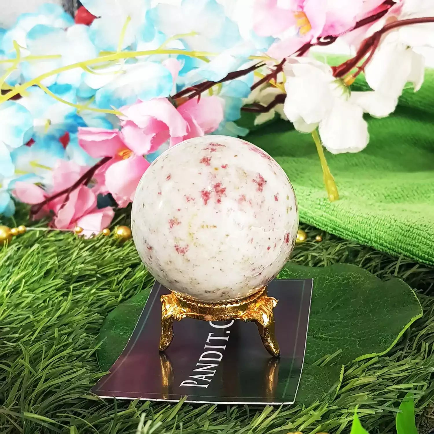 Cinnabrite Crystal Ball