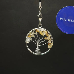 Citrine Tree Of Life Pendant