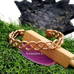 Copper Bracelet — authenticity certificate and lab certification