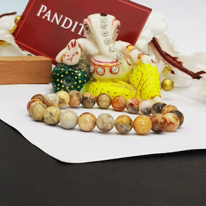 Crazy Lace Agate Bracelet