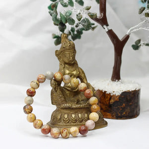 Crazy Lace Agate Bracelet