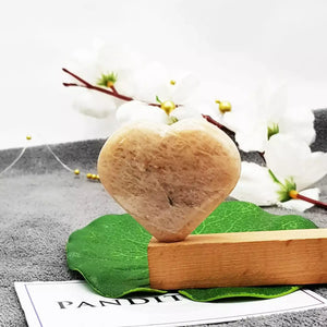 Cream Moonstone Healing Crystal Heart Stone
