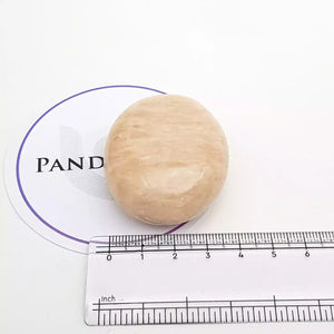 Cream Moonstone Healing Crystal Palm Stone