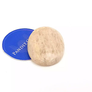 Cream Moonstone Worry Stone