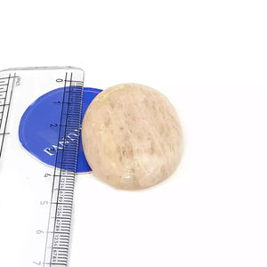 Cream Moonstone Worry Stone