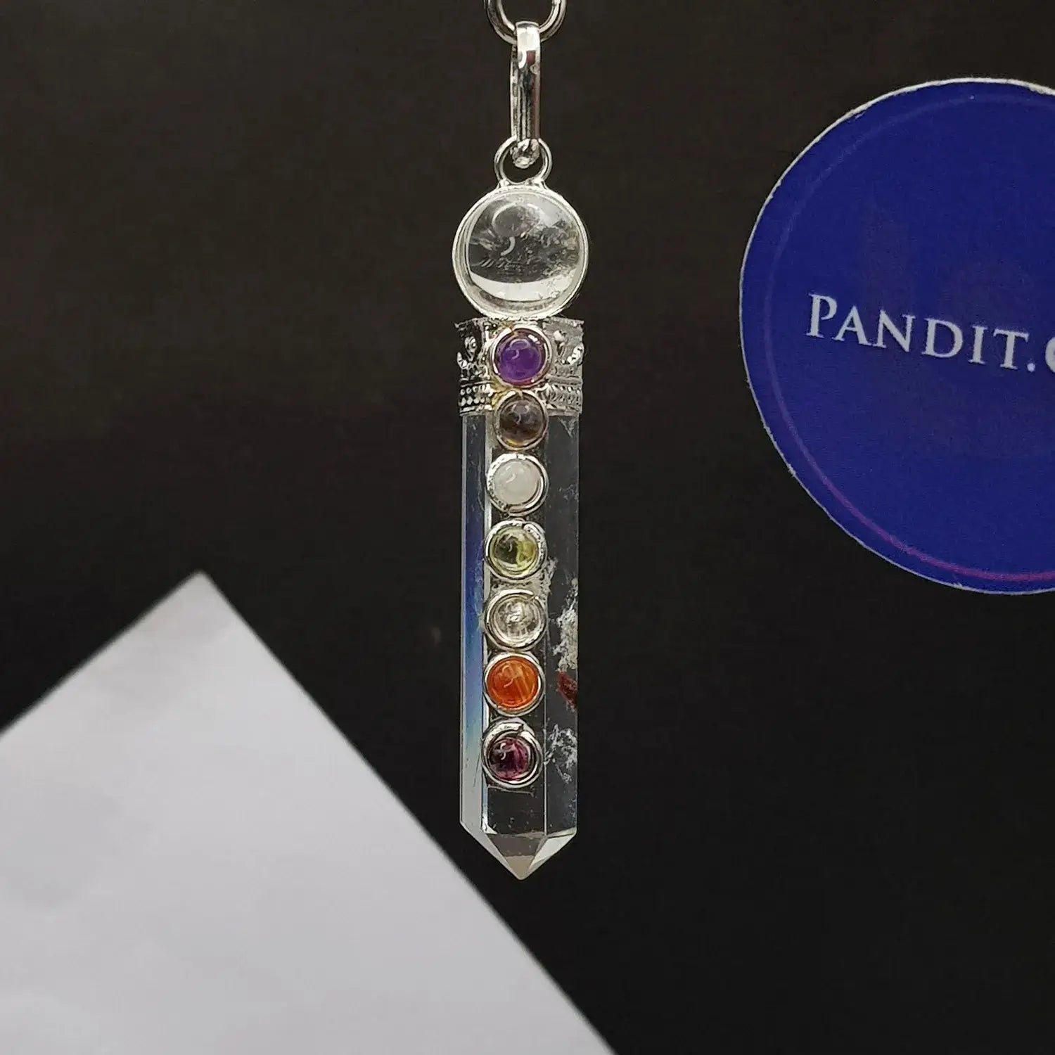 Crystal 7 Chakra Pendant