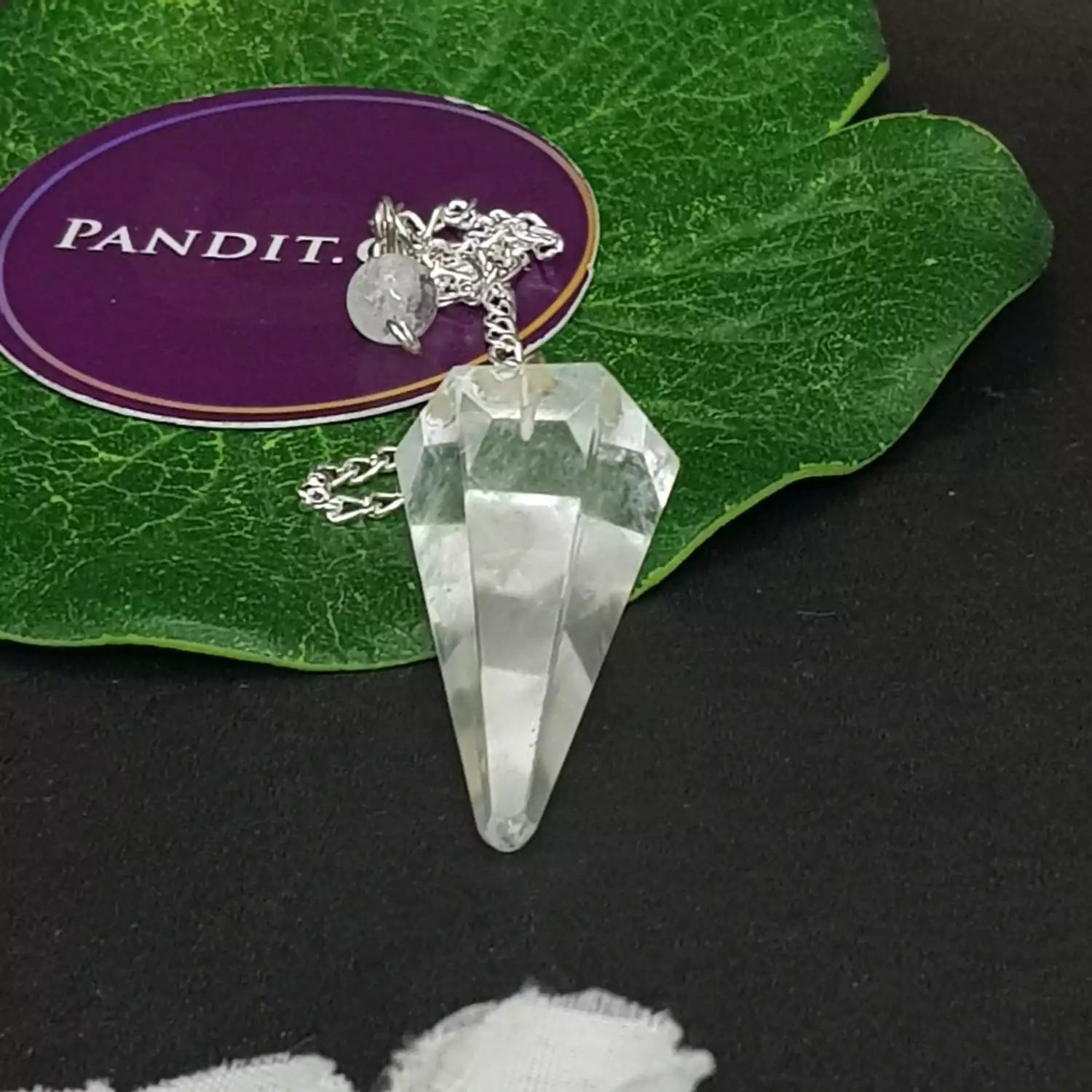 Crystal Quartz Dowsing Pendulum