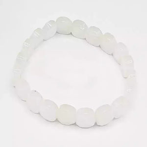 Crystal Quartz Oval Faceted Bracelet
