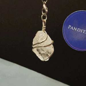 Crystal Quartz Spiral Pendant