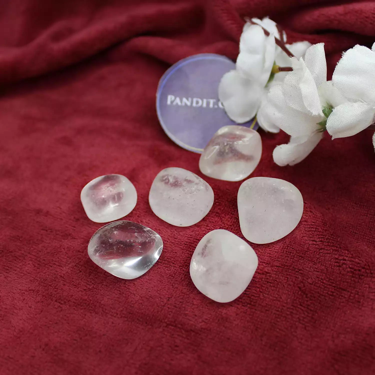 Crystal Quartz Tumble Stones